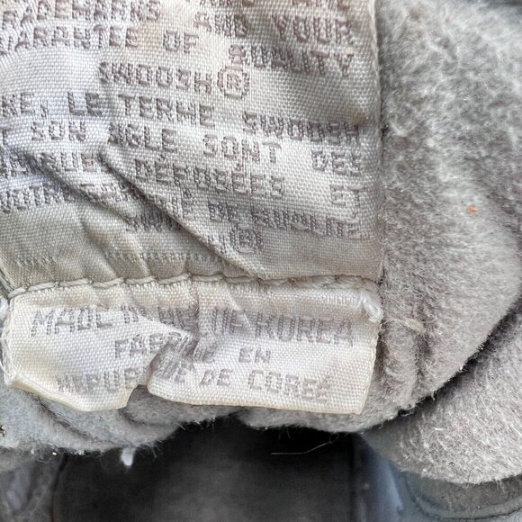 Vintage Nike Air Delta Force AC Men Size 8 White Grey Sneaker Made In Korea - Picture 11 of 14